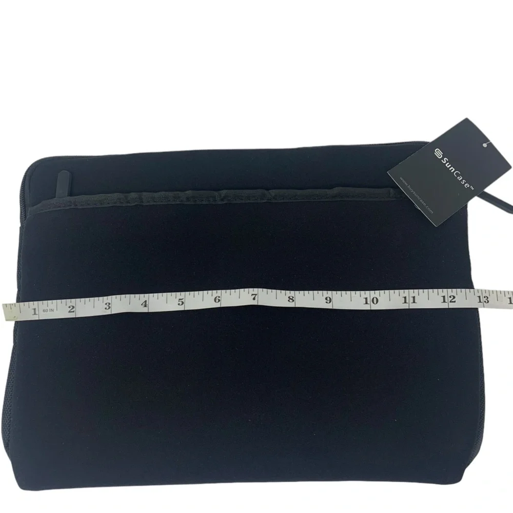 SunCase 13-Inch Neoprene Laptop Sleeve Black